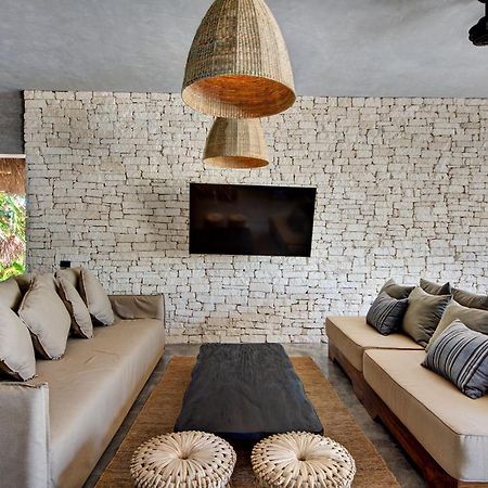 Beachfront Villa In Tankah Bay Tulum Exterior foto
